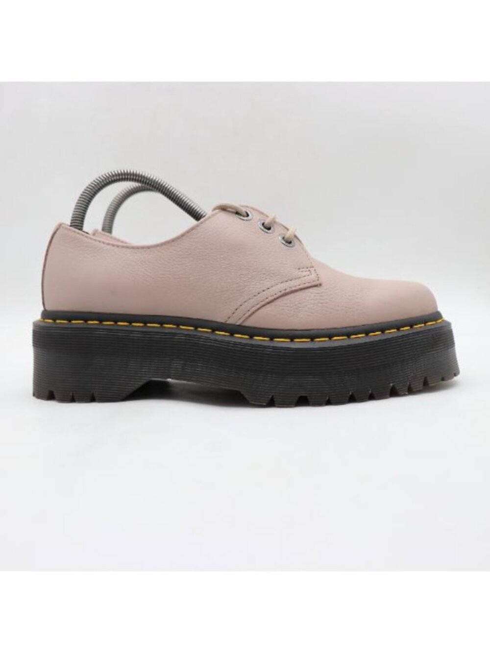 Doc Dr Martens 31167 Women's Size 9 Pale Purple Leather Platform Lug Sole Oxford